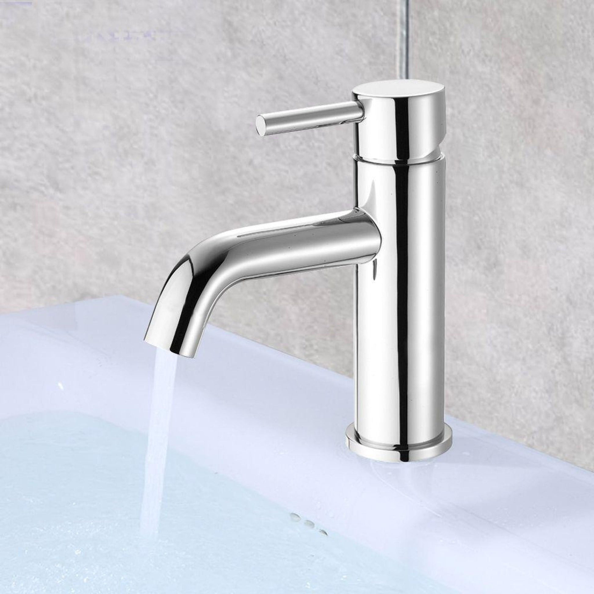 faucet basin chrome